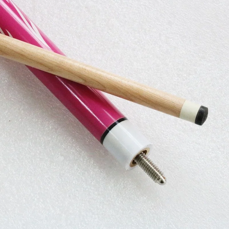 Economic 1/2 jointed maple shaft billiard cue pool cue stick with 13mm tip