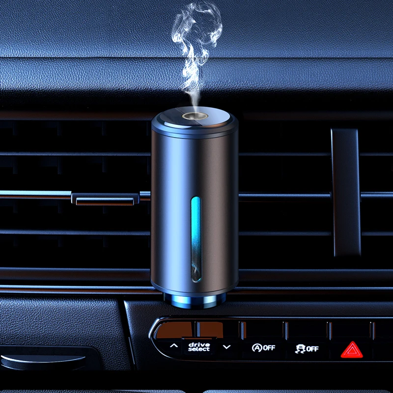 ultrasonic aroma diffuser OEM Electric USB Waterless Nebulizer Essential Oil Diffuser Vent Clip For Car