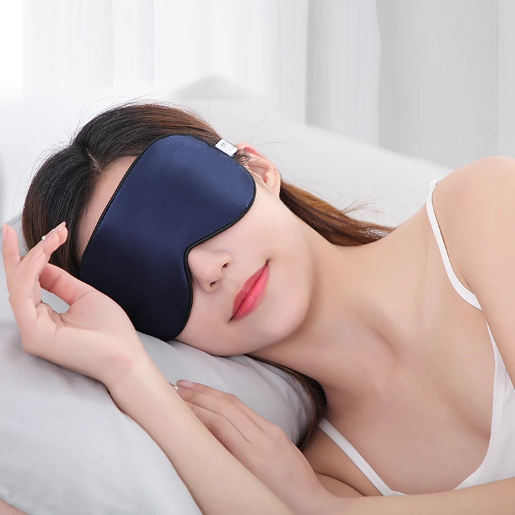 Antarctic silk eye mask sleep shading summer men and women with cold and hot compress sleep eyes ice compress