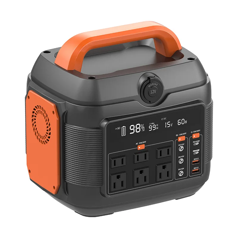 600W Power Portable Station Solar Battery Lifepo4 For Outdoor Supply 220v Lithium Bank 300W 1000w 2000w Generator Stations