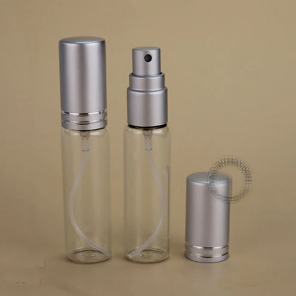 
Capacity 10ml free shipping 200pcs/lot factory wholsesale high quality aluminum and glass perfume atomizer atomizers 