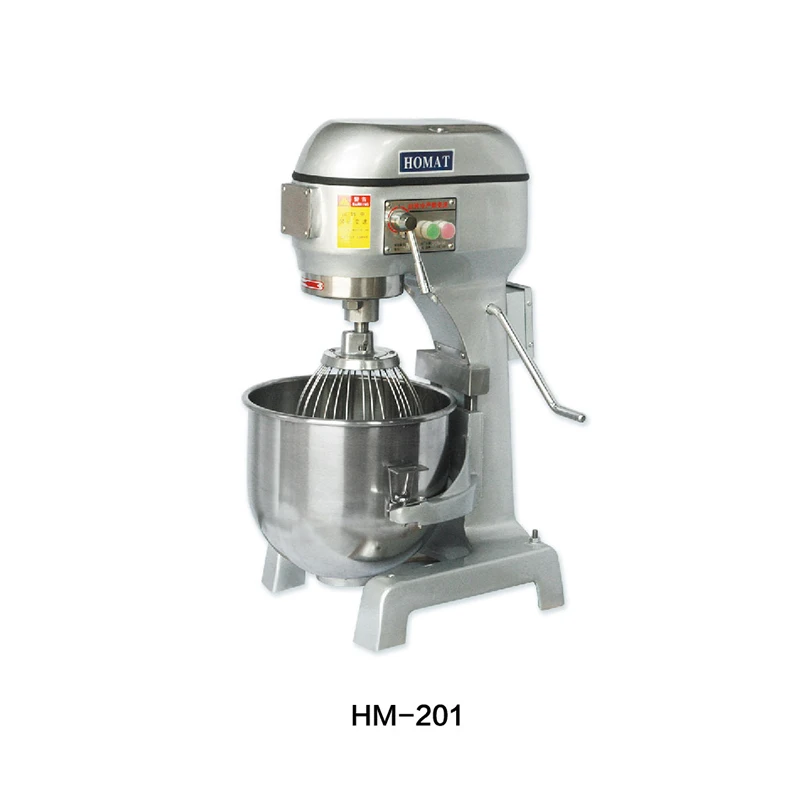 Industrial Commercial Bakery Equipment 20 Liters Planetary Mixer Electric Food Egg Cake Mixing Machine