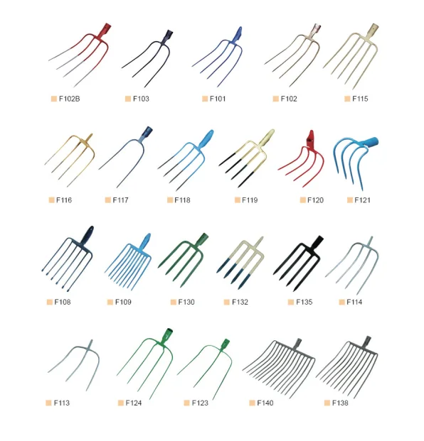 
4T forged steel fork fiberglass Handle Tools Suppliers 