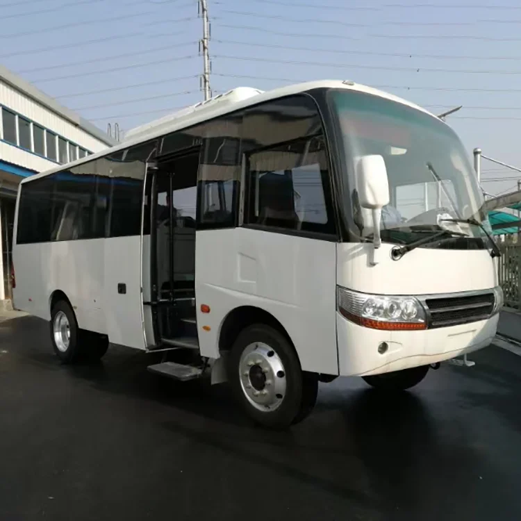 China high quality Dongfeng 4*4 29+1 seats diesel euro 3 right hand spot goods off road bus coach public transport luxury buses