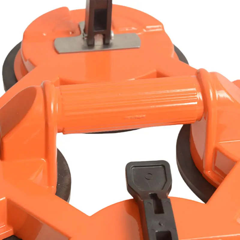 High powder vacuum lifter glass tool 4 clamp suction cup marble tile lifting furniture decoration