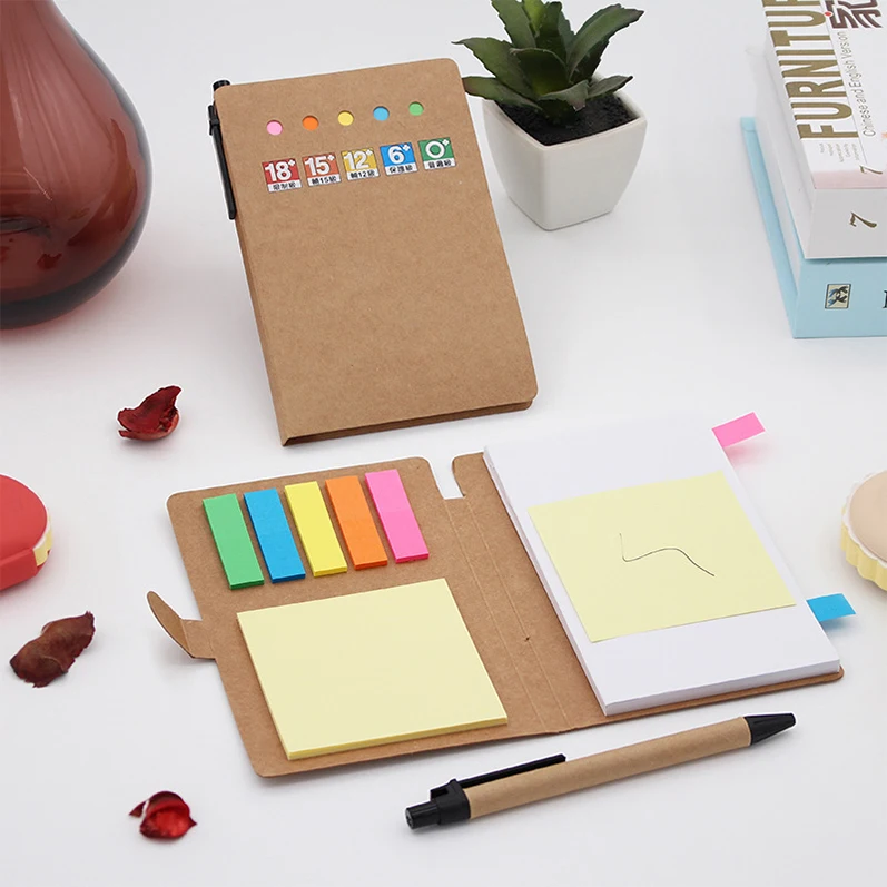 Factory Customization Cute Notepad Promotional Diary Paper Writing Block Sticky Notes Memo Pads School Stationery Office Supplie