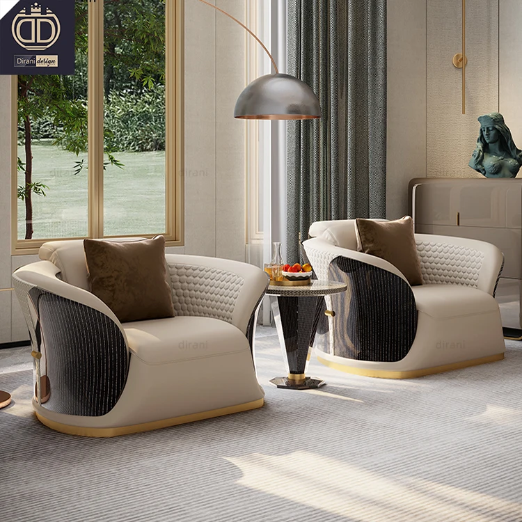 Modern Italian Luxury Sofa Set Furniture One Stop Solutions for Home House Hotel Villa Projects