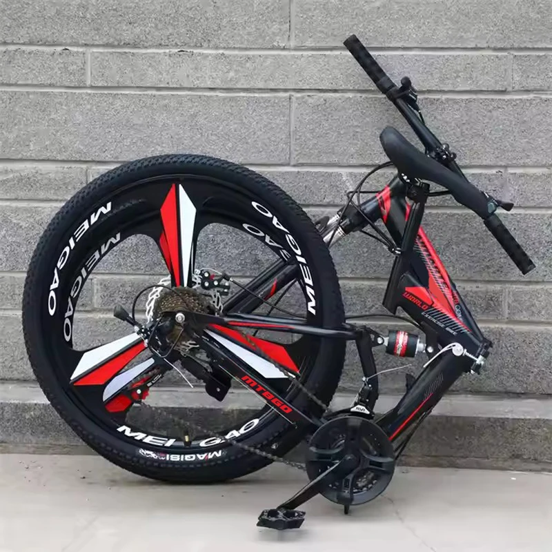 Aluminum Alloy 21 Speed Bicicleta full suspension 20 24 26 29 inch Aro Cycle Adult Bike Folding Bicycle for Men