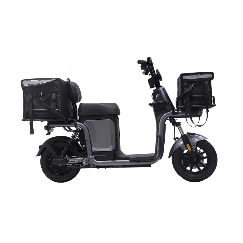 Favourite Large Storage Compartments Front-31mm hydraulic front fork Electric Moped with Urban Food Delivery
