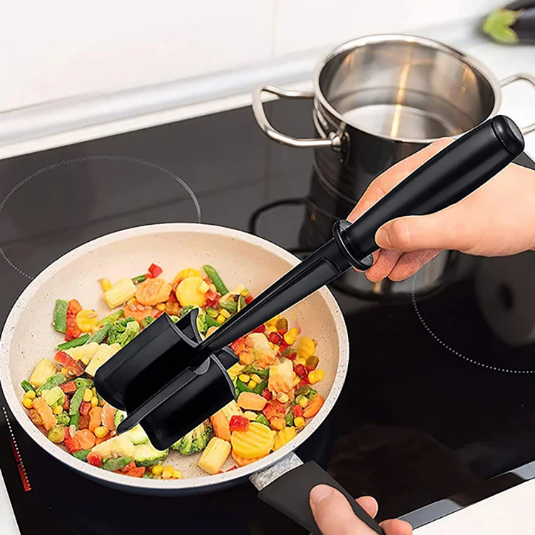 IFAN Five Sharp Plastic Kitchen Scraper Manual Meat Chopper Custom Potato Masher Beef Chopper