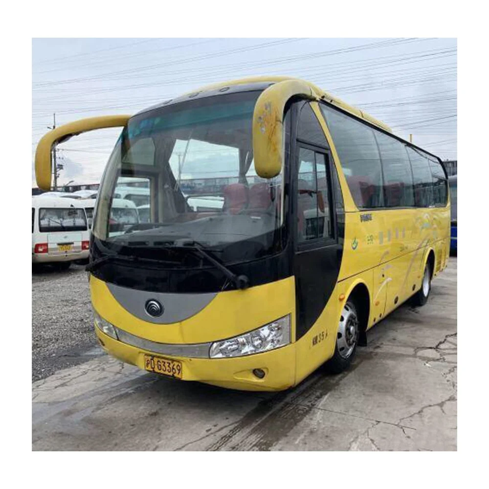 Comfortable Used Japan Yutong Coach Bus 35 Seats Passenger Car