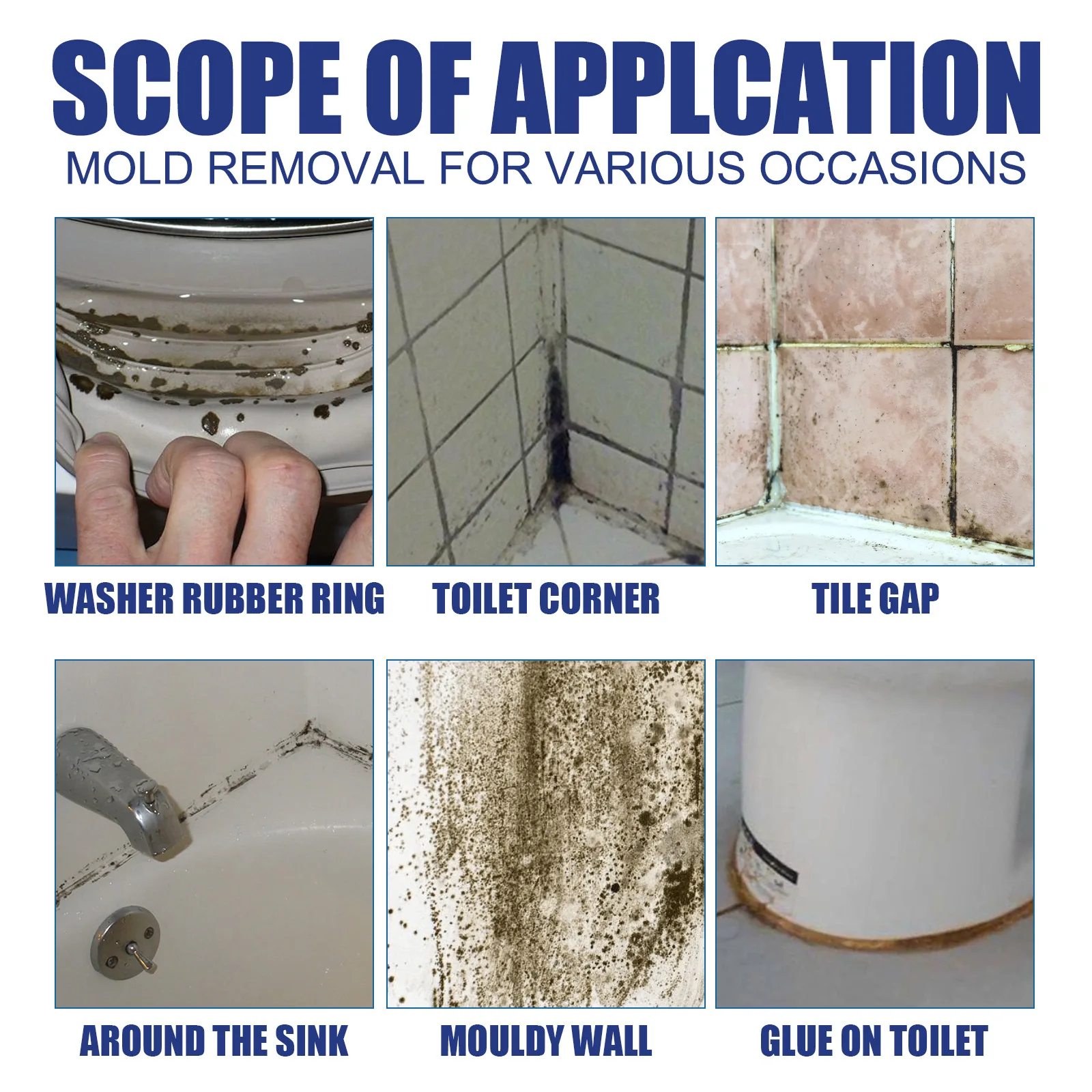 Custom logo Wall Mold Removers Tile Mold Mildew Remover Non-toxtic Mildew Remover