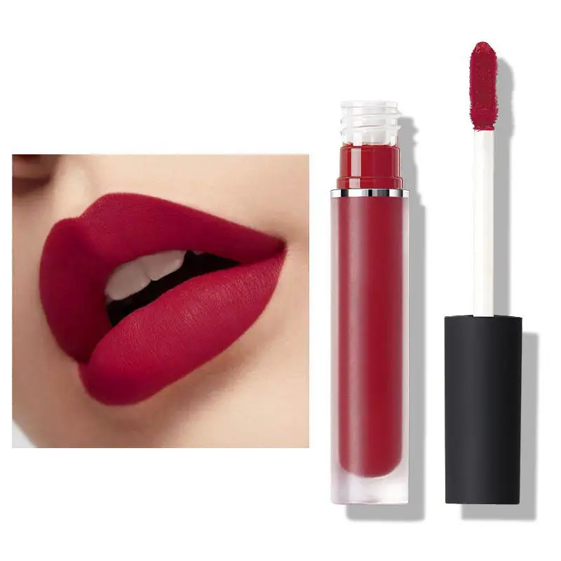 52 Color Oem Custom Your Logo Liquid Matte Lipstick Waterproof Long Lasting Lipstick Vegan Private Label Matte Liquid Lipstick