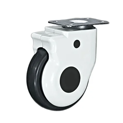 3 inch TPR Medical Threaded Stem Swivel Casters