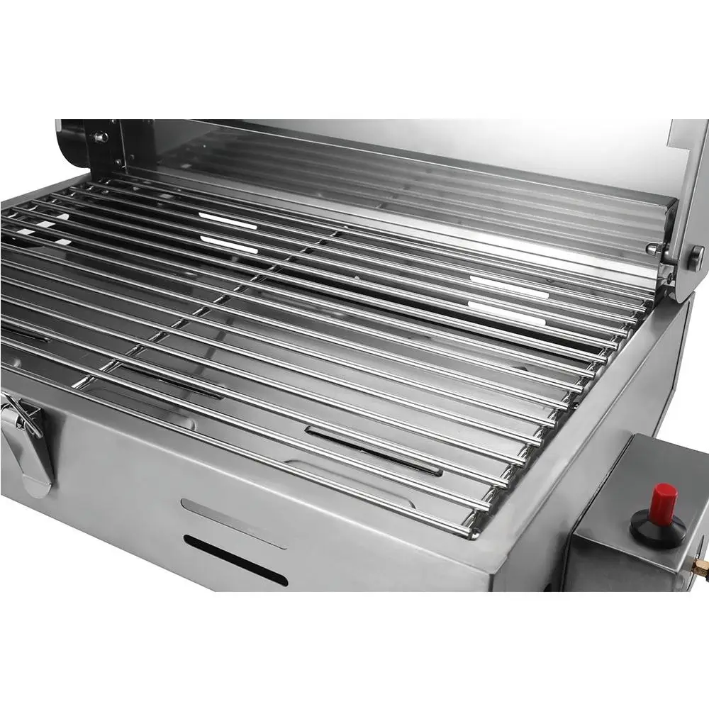 2023 New Arrival Professional Portable Propane Tabletop Gas Grill with 13000BTU Burner and Foldable Legs