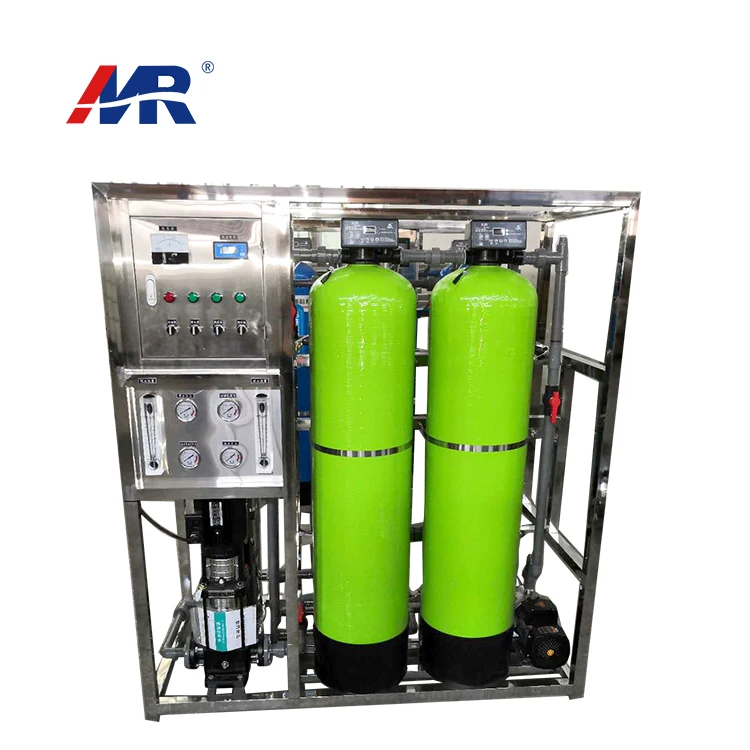 Mr 500L Pure Drinking Water Reverse Osmosis Purification Treatment Machine Industrial Ro Water System Plant For Tap Ground Water