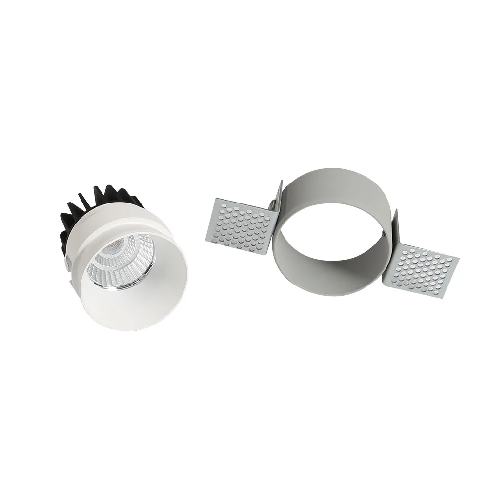 alpha lighting  led triac dimmable trimless frameless ceiling recessed downlight