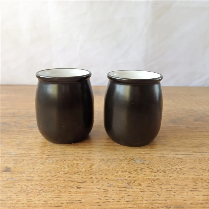 ceramic jar ceramic pudding cup