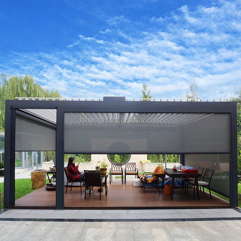 European style pavilion impermeable quick set up gazebo design 3x6 waterproof outdoor circular white house pavilion