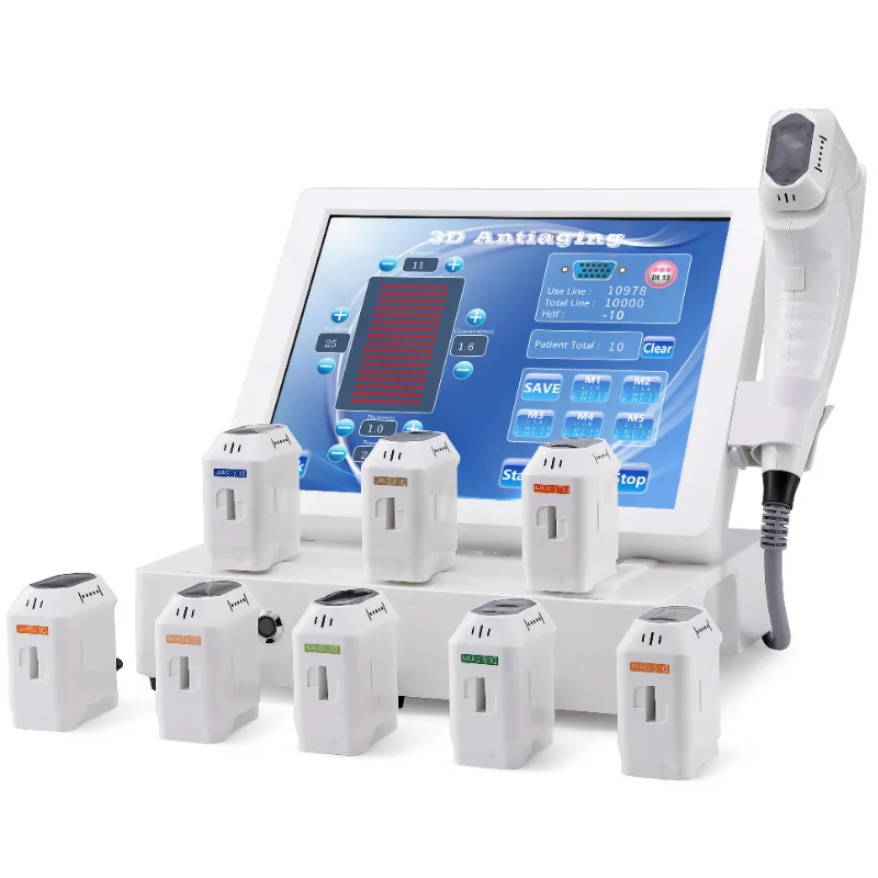 
 Портативный корейский HIFU 4D 3D лифтинг лица SMAS лифтинг 1-12 линий для похудения тела ультразвуковой HIFU косметический аппарат  