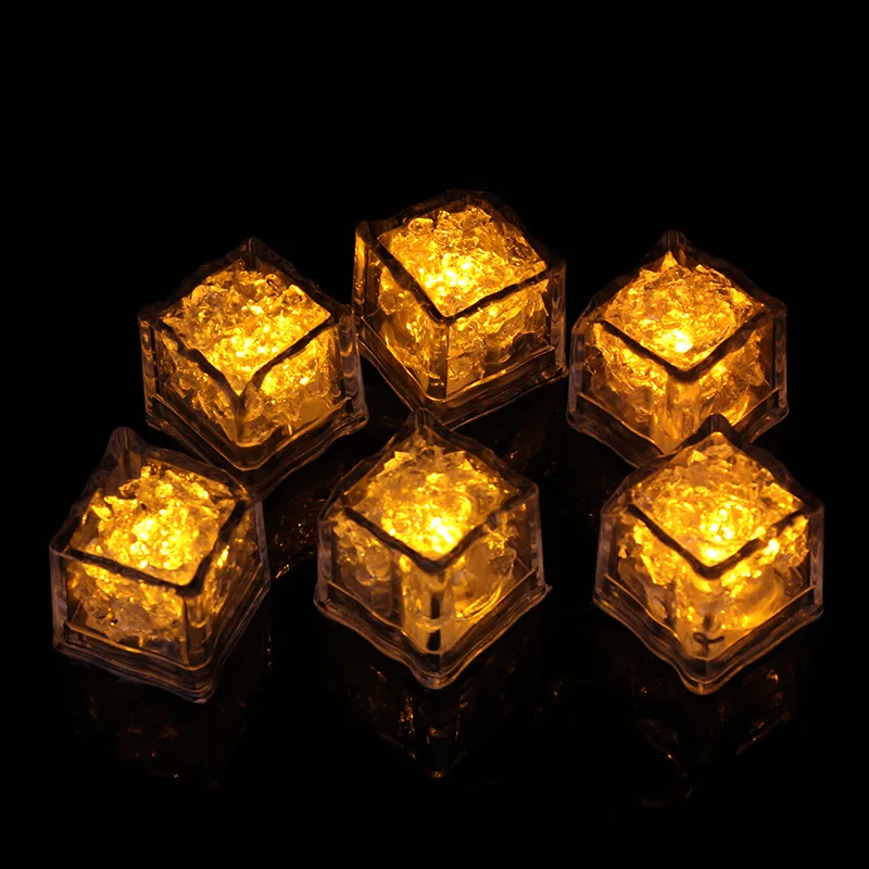 Best Led Glow Ice Cube Fast Slow Flashing Led Lights Glitter Light Up Ice Cube Led Ice Cubes For Party Bar Christmas