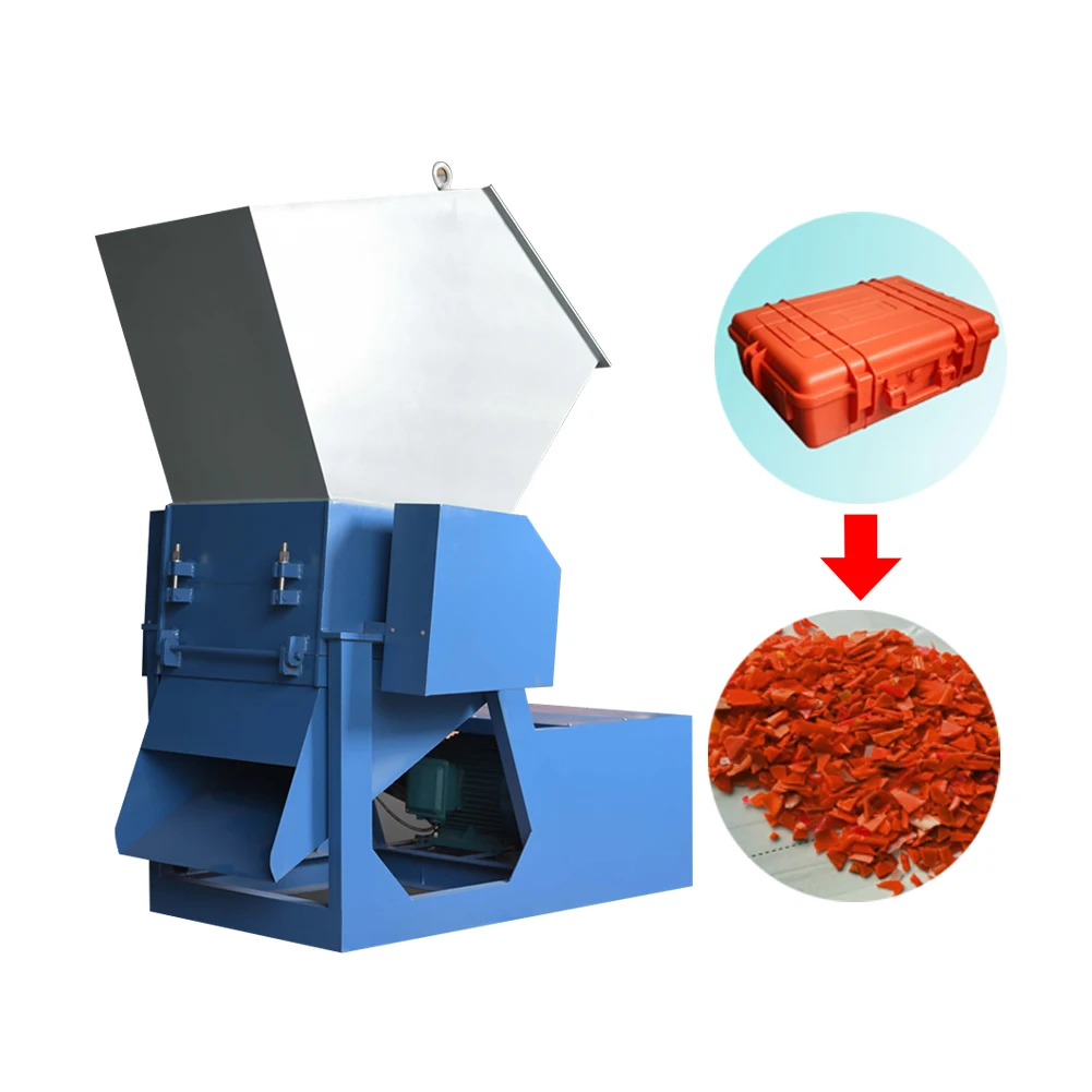 Plastic Large Shredder Machine Factory Cheaper Price PE Film Waste Recycling Plastic Crusher