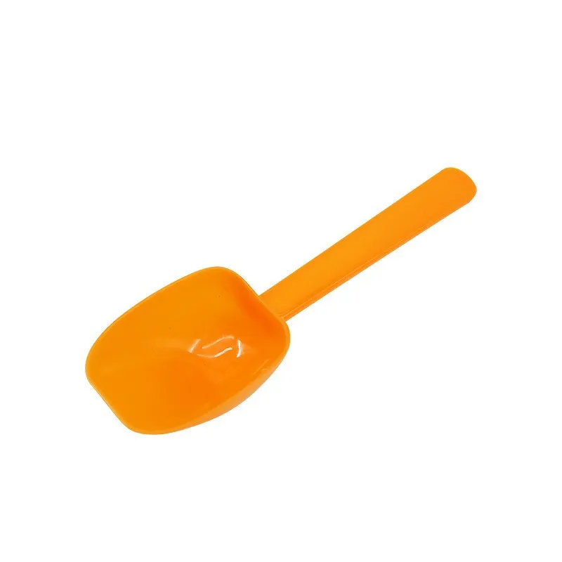 Plastic Measuring Spoon scoop for Powder Granules Pet Food Scoop 10g 15g 20g Long handle Orange