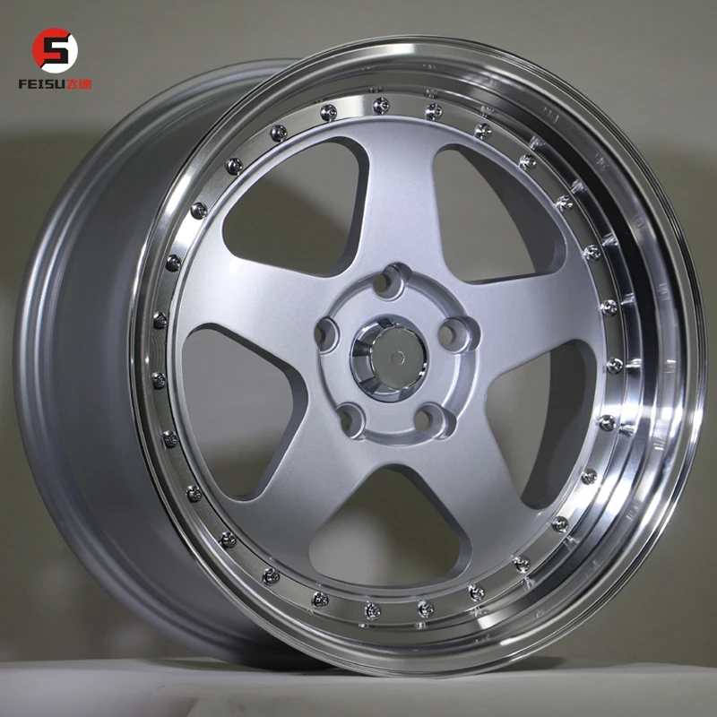 Car Alloy Wheel 17 Inch Hot Rim Own Design Popular Product With Good Quality 5/8 holes Mag Classic Style Aftermarket Passenger