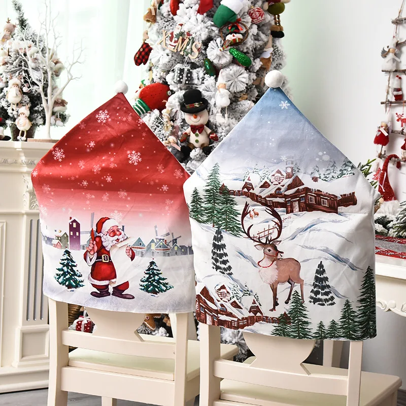 YQ-9008 Christmas chair cover Christmas holiday supplies