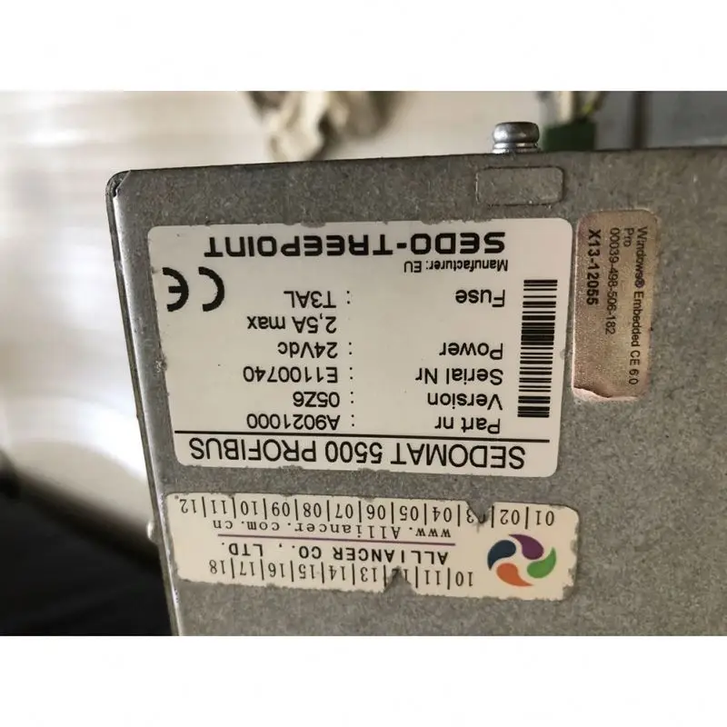 System screen SEDOMAT 5500 PROFIBUS original spot SEDOMAT 5500 PROFIBUS