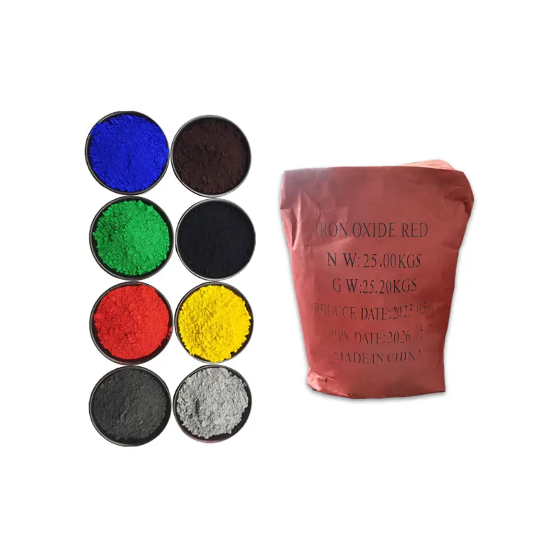 Bulk Iron Oxide Powder Pigment for Epoxy Floor Paint Leather & Coating for Cosmetic Industry Concrete Paving Tile