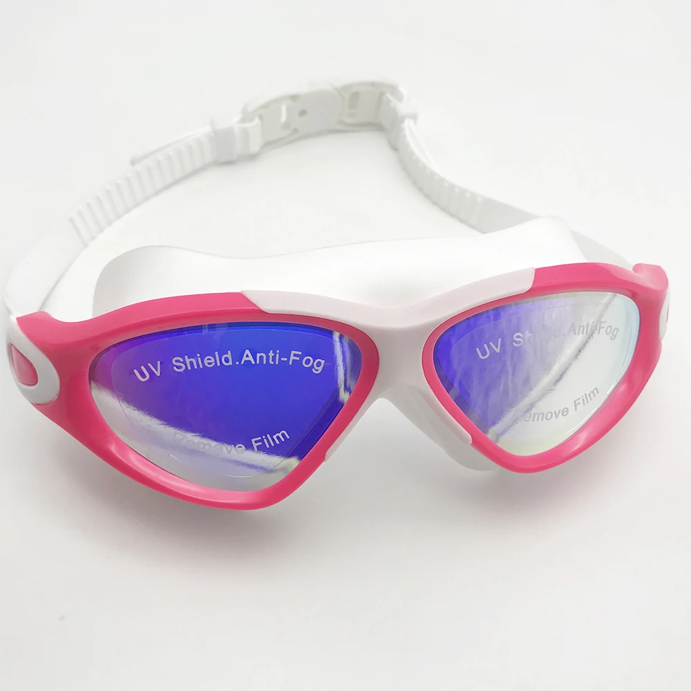 Adult Multi Color and PC Lens Swimming Glasses Anti fog New Swim Goggles