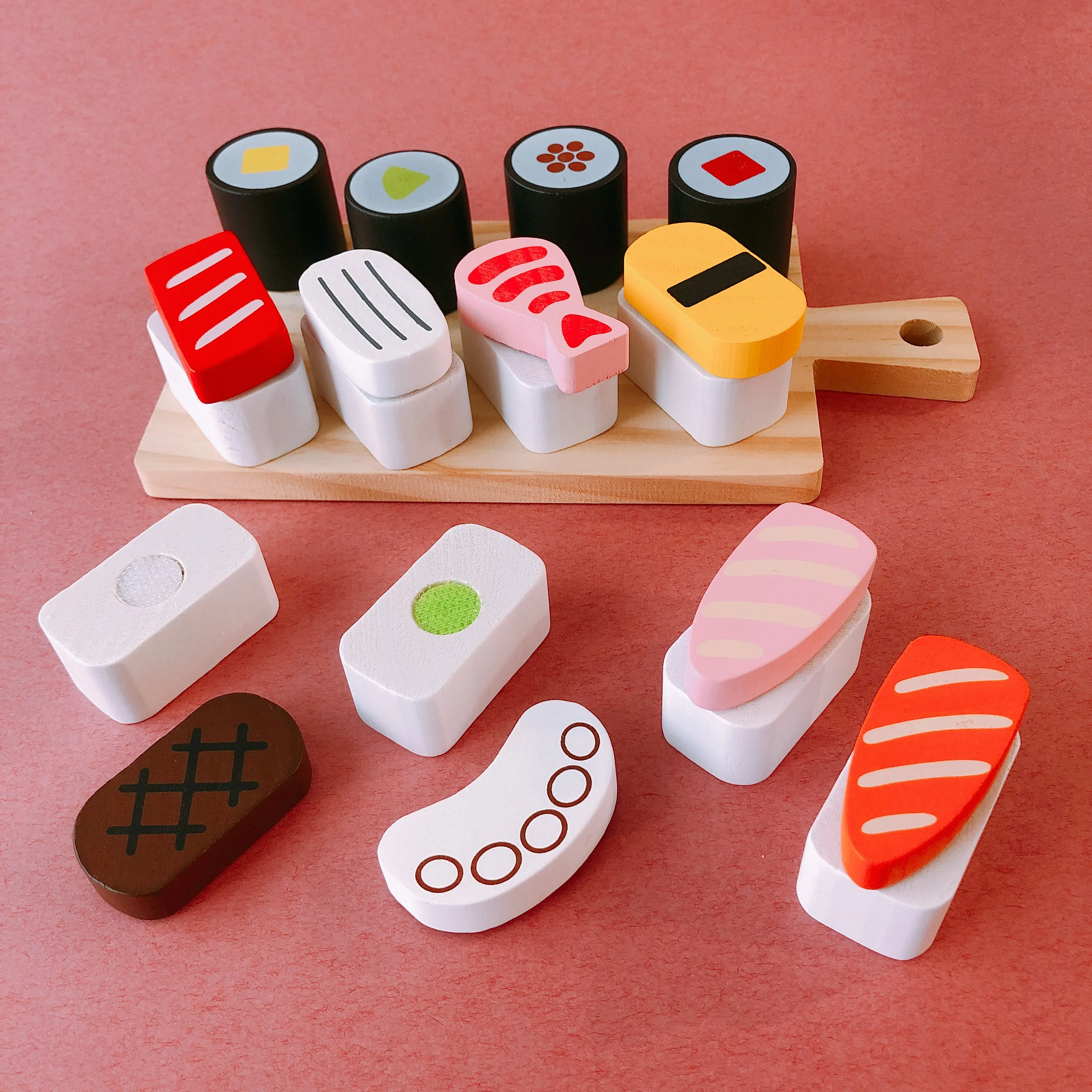 Reasonable price Japanese bricks building wooden toys blocks susi house play