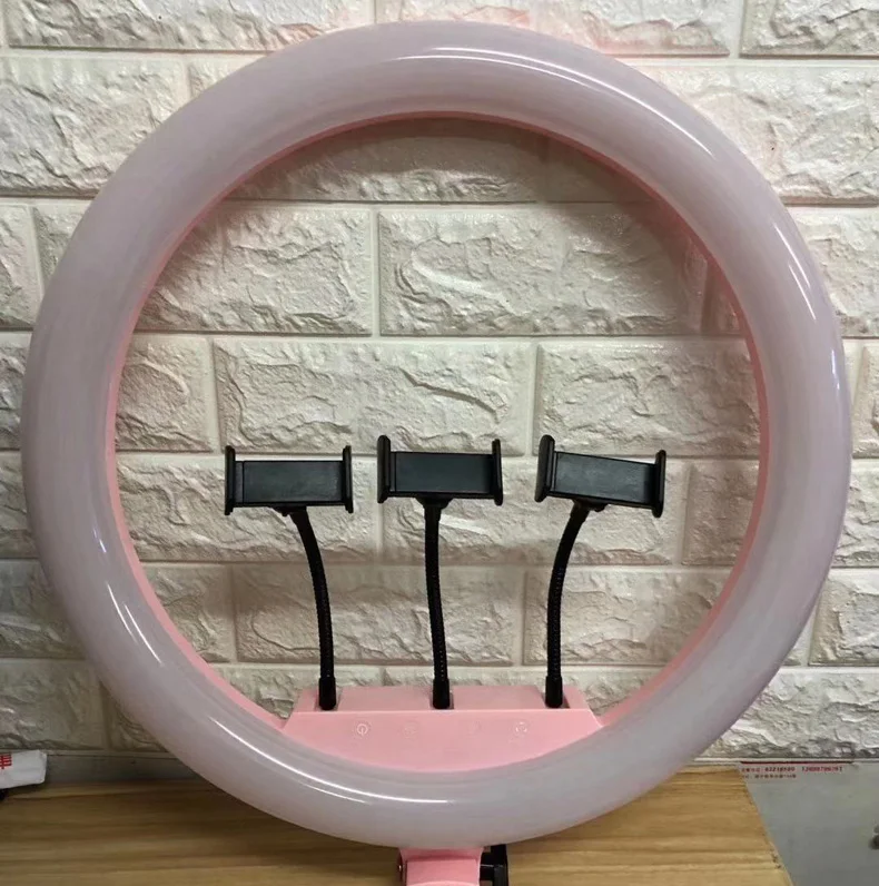  Rkse RL-18C светодиодная кольцевая лампа 18 дюймов Ringlight фотографии для макияжа LED с подставкой типа «Горячий башмак камеры и