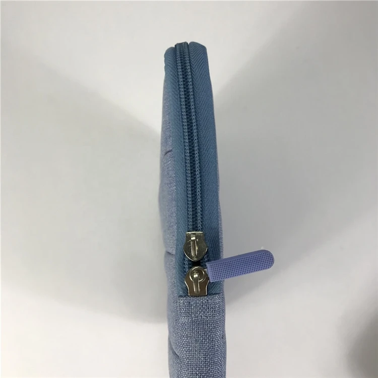 UOO OEM Customized Jeans Fabric Surface Neoprene Laptop Sleeve Pouch