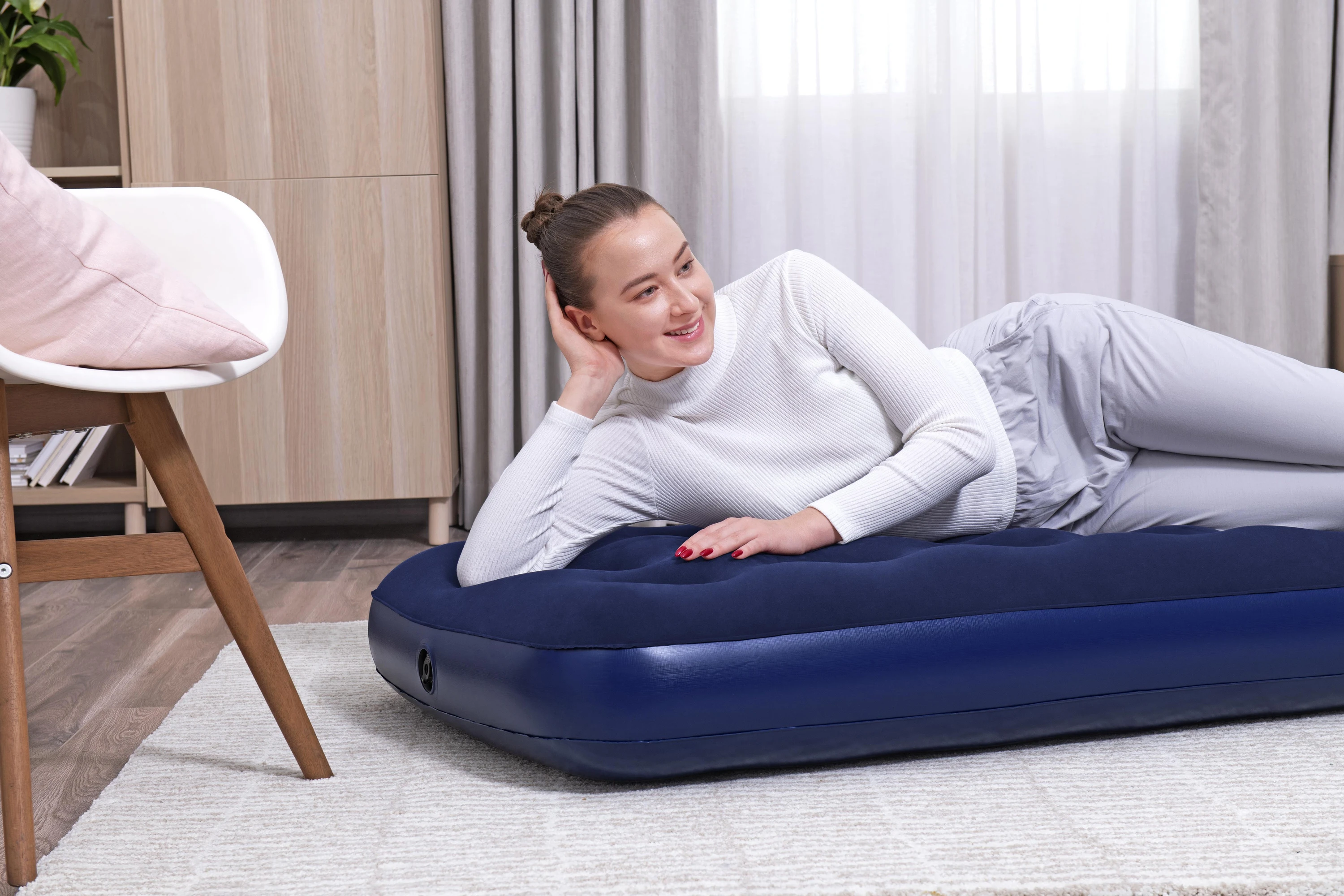 1.88m X 99cm 22cm Various Good Quality Inflatable Sleeping Mattress Pool Self Inflating Bed