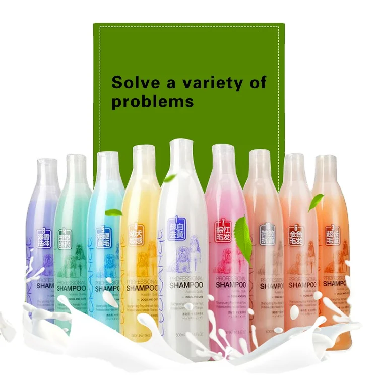 
Multifunction Natural Fragrant Plants Pet Dog Shampoo 