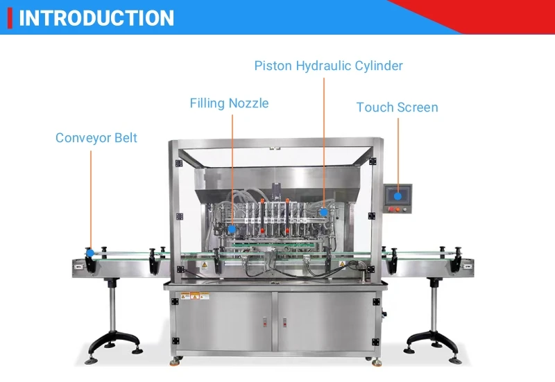 Fully Automatic liquid filling machine Honey Tomato Paste sauce filling sealing Packing Machine