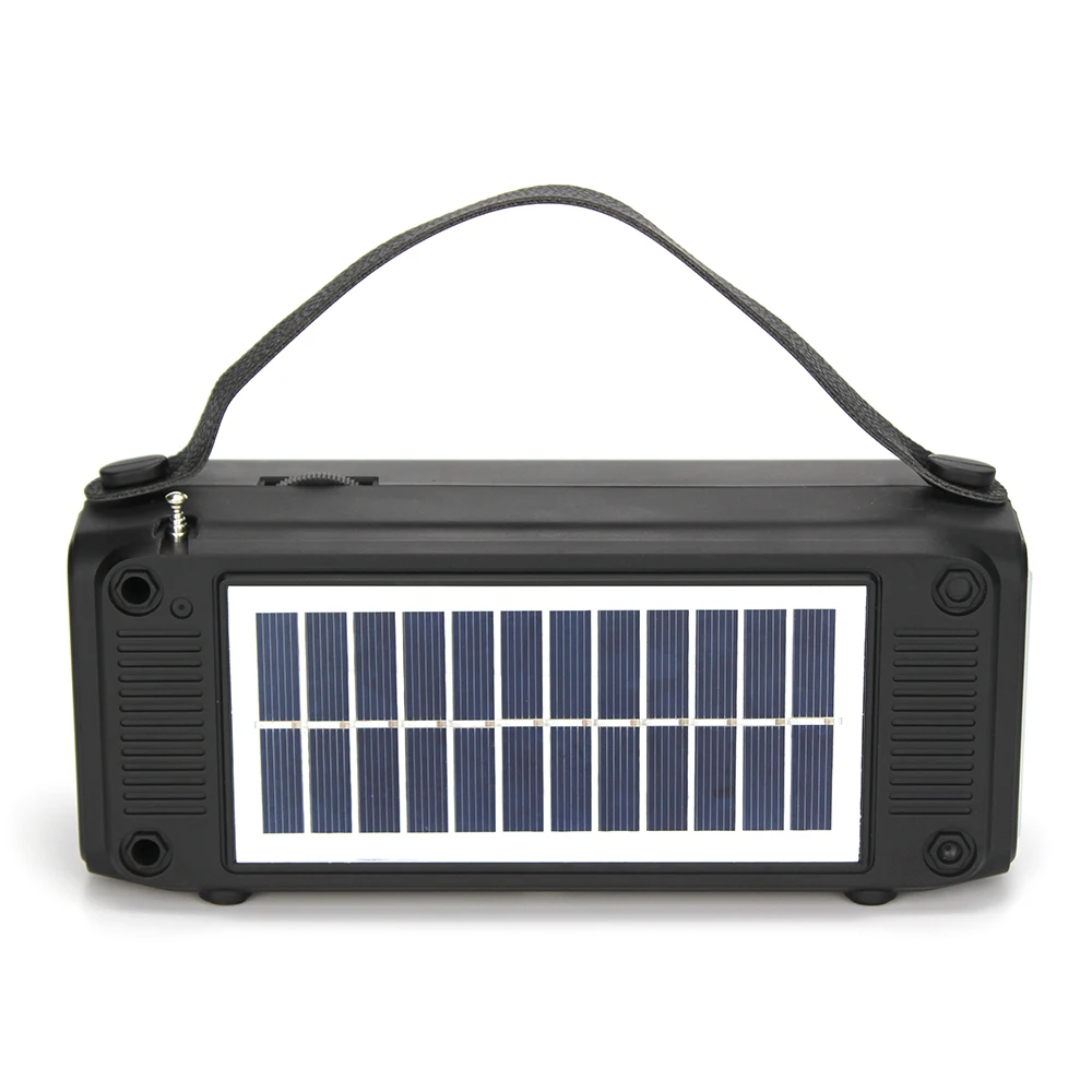  2020 led display speaker solar torch light