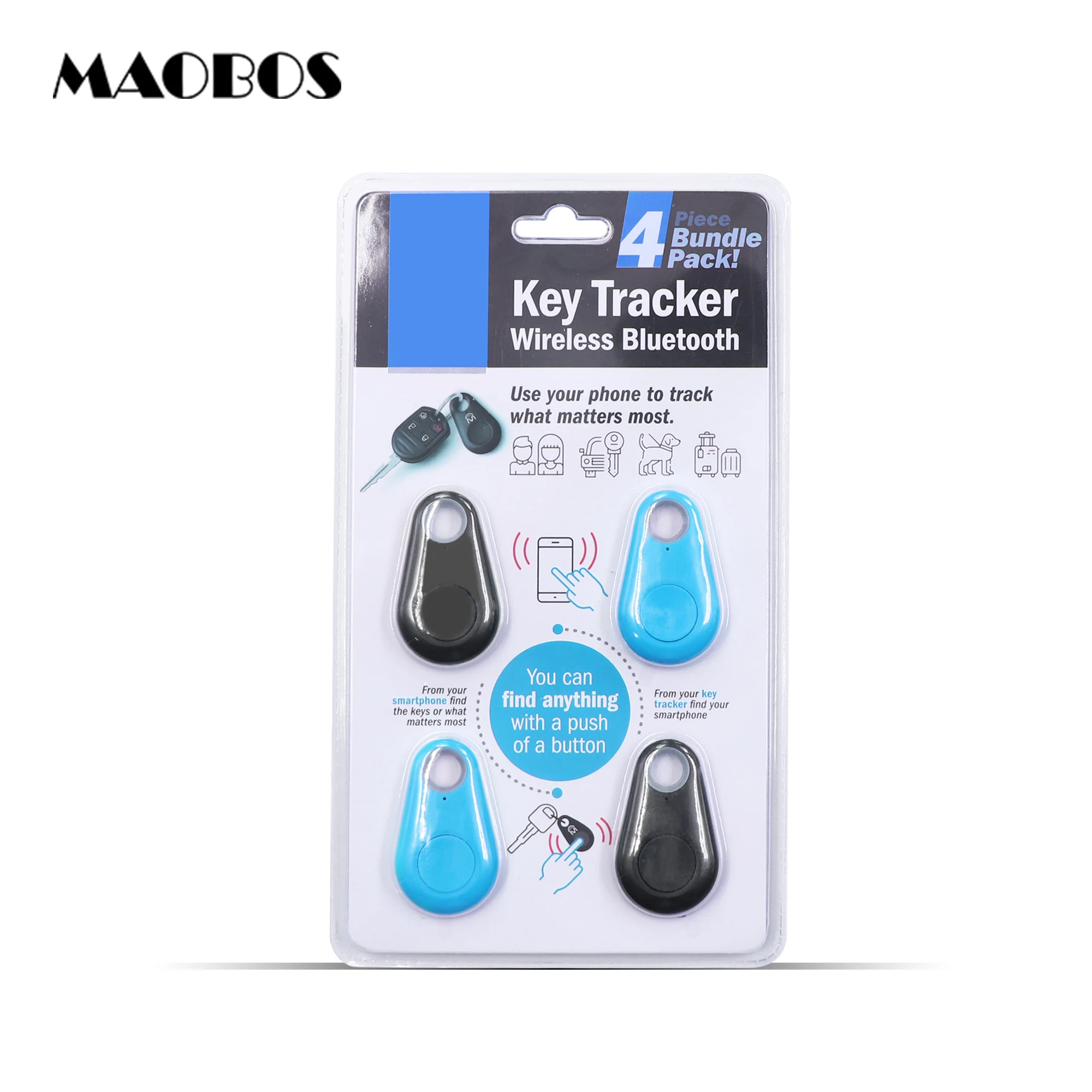 Waterproof Pet GPS Tracker With Microchip For Dog/Cat Animal Tracking Device
