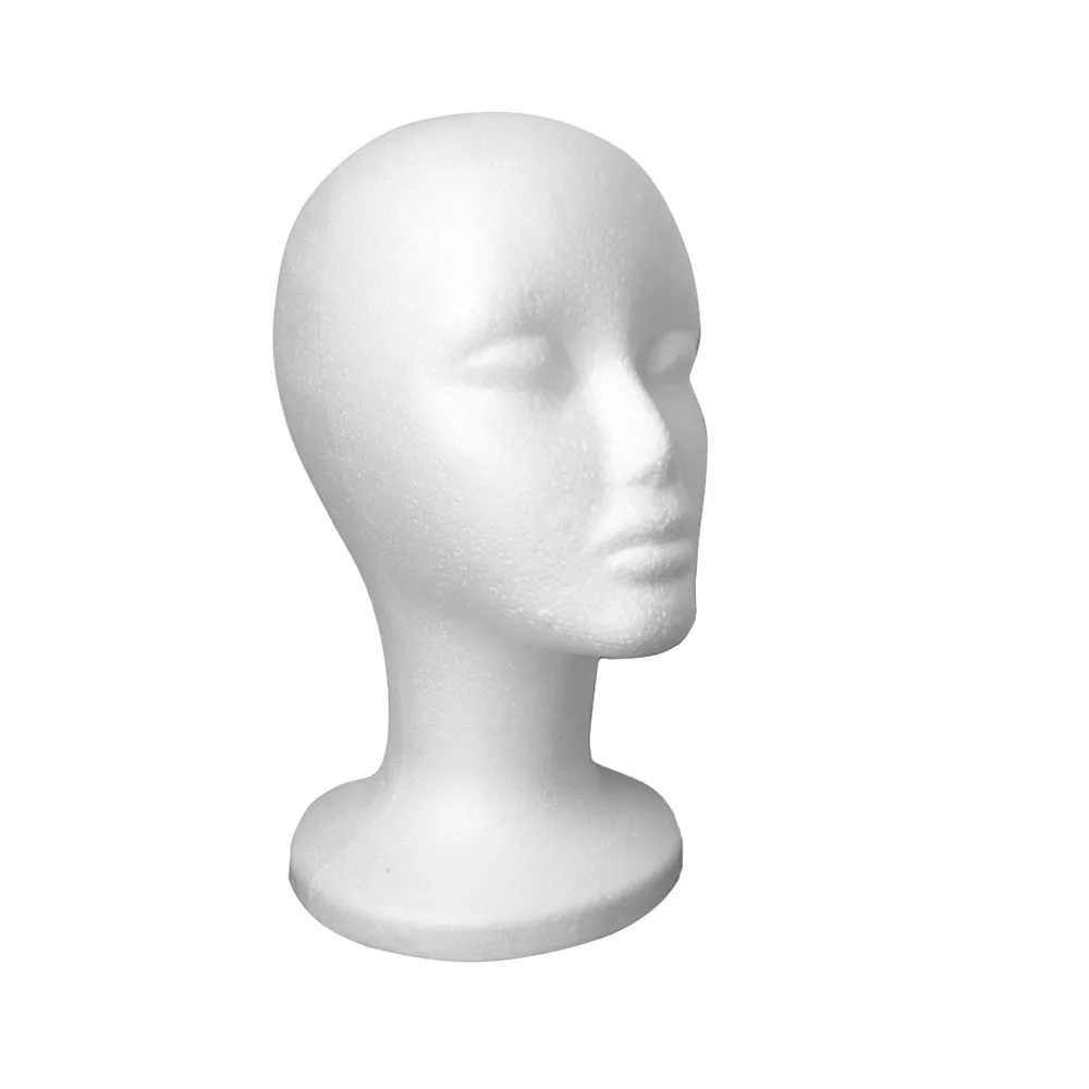 Wholesale Styrofoam Wig Display Mannequin Head