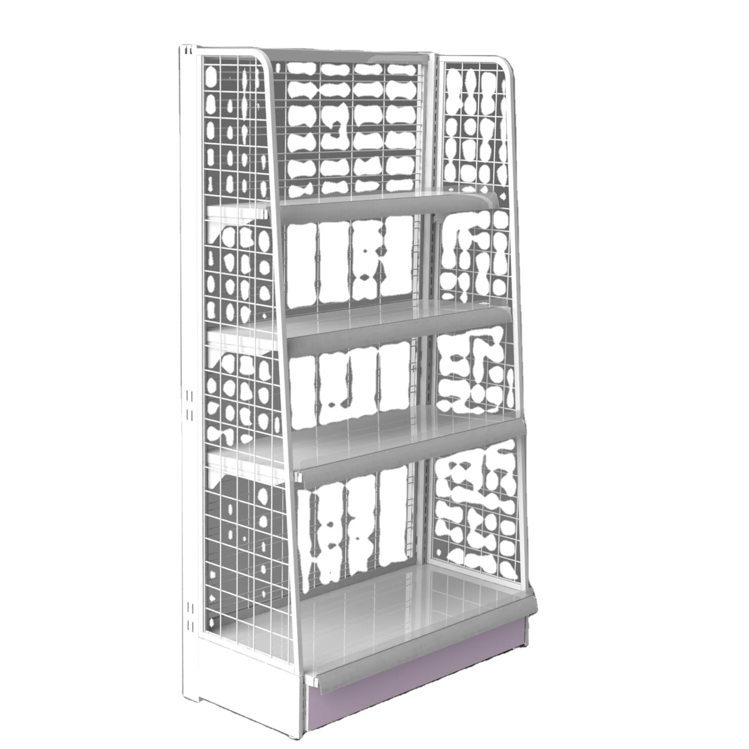 Производитель, заводская цена, современная металлическая стойка для гондолы, стеллаж для продуктовых магазинов, витрина для супермаркетов