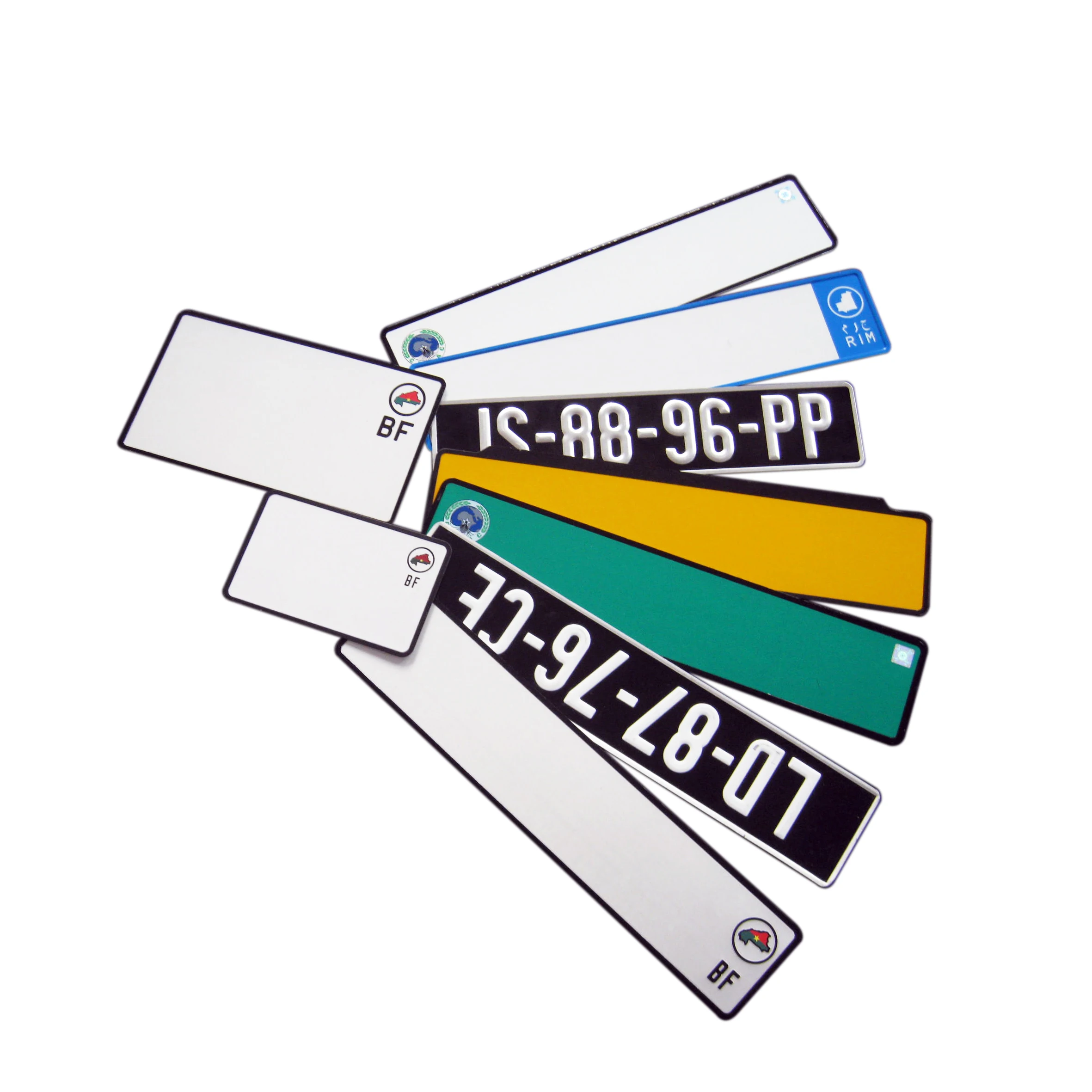 European Registration License Plates, Hot sales Blank Aluminum Car Plate,  European size Security number plate