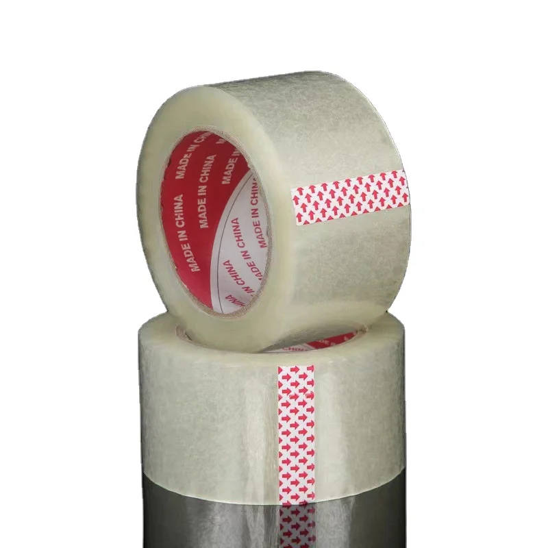 High quality large roll transparent tape paper wholesale packing sealing box tape whole box