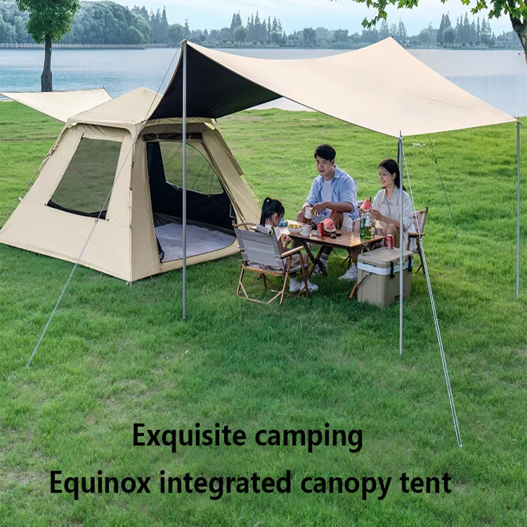Auto Sport Small Tipi Resort Big Price 4 Season Camp Folding Automatic Camping Other Tent