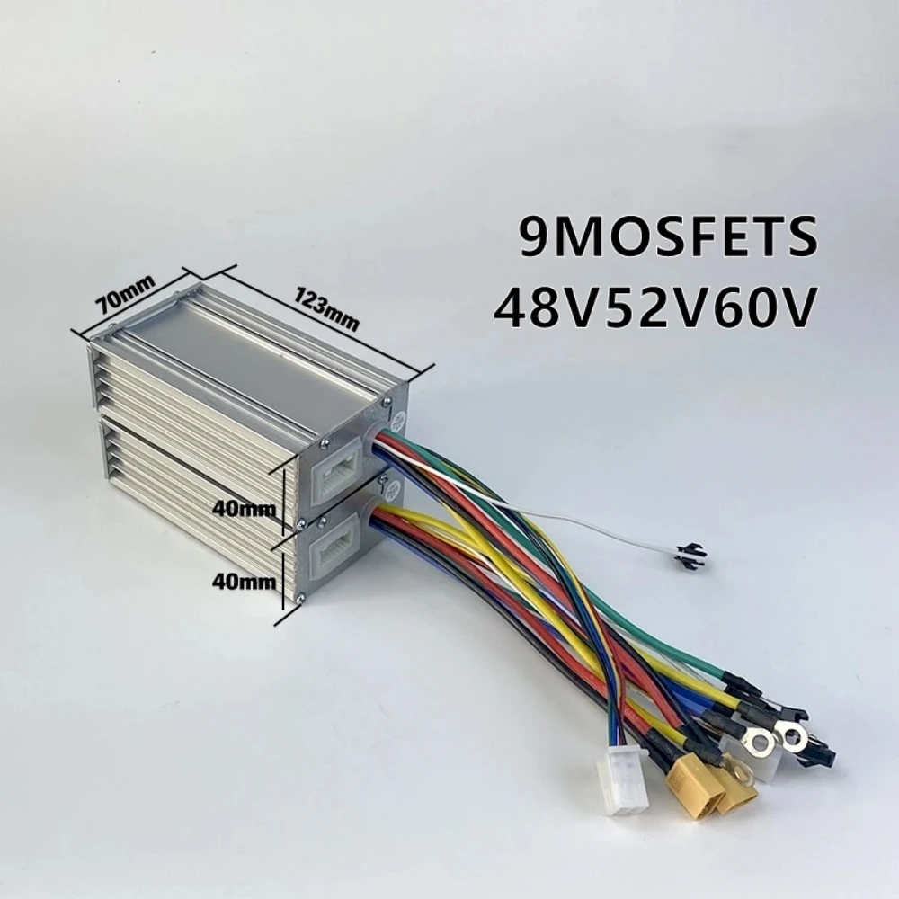 electric scooter controller YunLi 9Mosfet 48v 25A/52V 28A/60V 28A Controller Display Accelerator for Electric Scooter