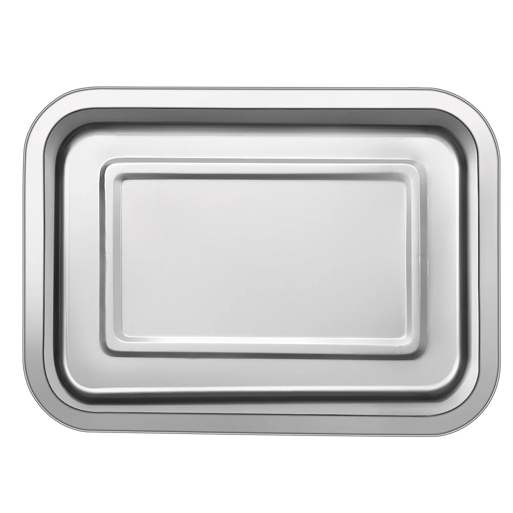 commercial kitchen equipment stainless steel food tray luxury serving tray designer food serving trays for hotel restaurant