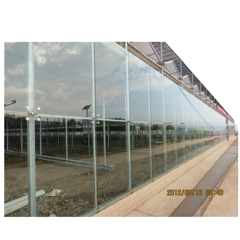 Complete Glass Agricultural Commercial Greenhouse Turnkey Project with Quick Construction