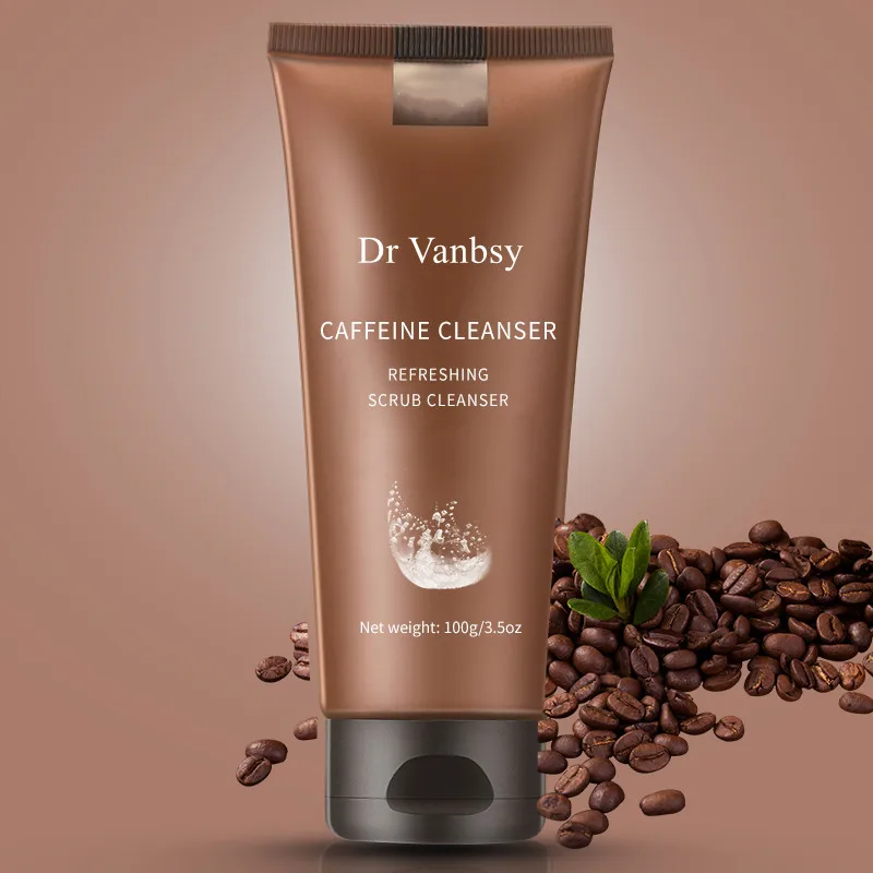 Trending Products 2024 New Arrivals Private Label Beauty Organic Skin Care Products Coffee Extract Facial Cleanser For Women