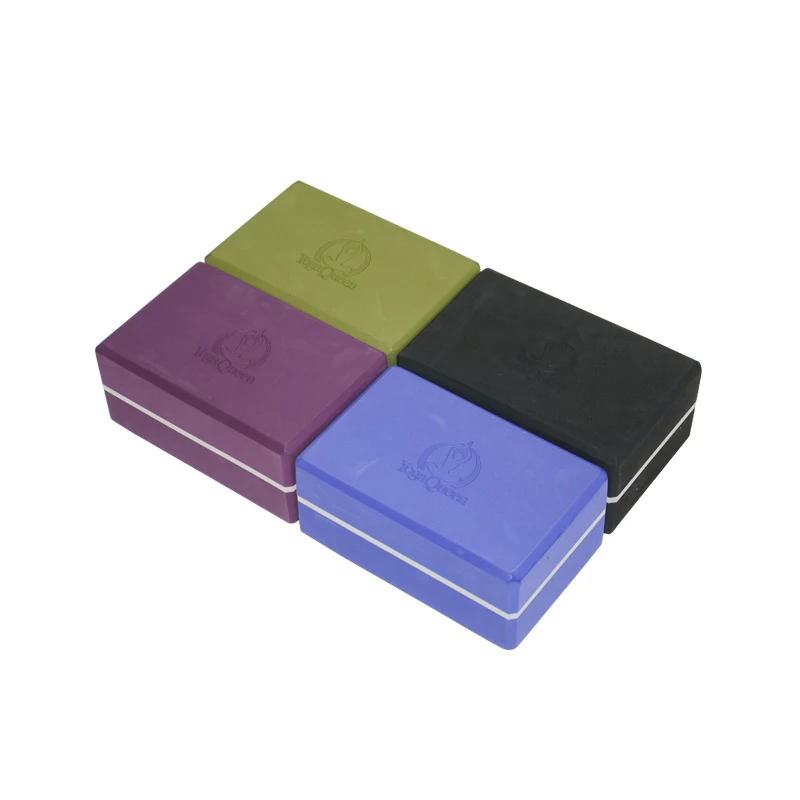 2024 wholesale custom eco friendly high-density eva foam yoga bricks with logo